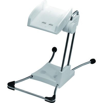 オプトエレクトロニクス OPTICON バーコードスキャナ用 ハンズフリースタンド OPL6845S用 STD-6845S-WHT 1個（直送品）