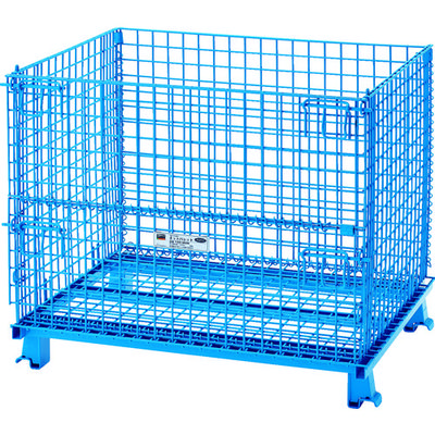 トラスコ中山 TRUSCO ネットパレット 1000X800X850 粉体塗装 青 T0810B 1台 115-3665（直送品）