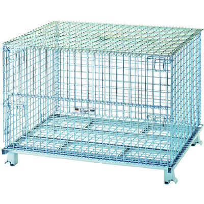 トラスコ中山 TRUSCO ネットパレット普及型 1000X1200X890 1200kg 2枚フタ付 T1012AGNF2 1台（直送品）