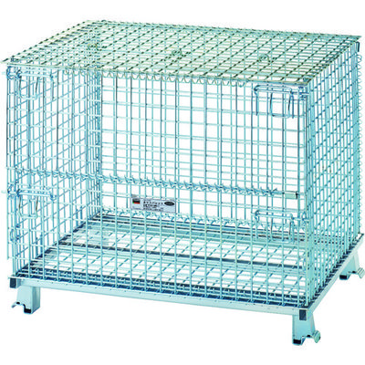 トラスコ中山 TRUSCO ネットパレット普及型 800X1000X850 1500kg 2枚フタ付 T0810GNF2 1台（直送品）