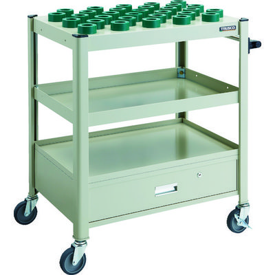 トラスコ中山 TRUSCO TCW型ツーリングワゴン HSK40A専用 30個 引出し付 NG色 TCW-TF02DA-NG 1台（直送品）