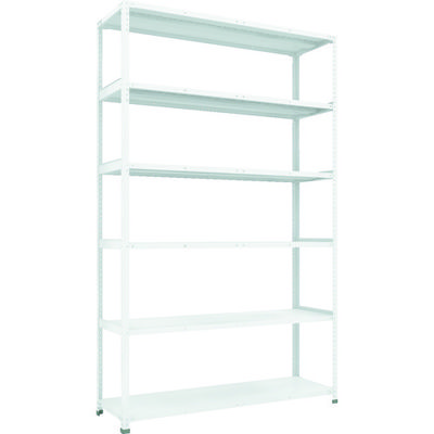 トラスコ中山 TRUSCO 軽量150型中棚ボルトレス棚 W1500XD450XH2400 6段 TLA85S-16 1台(1個)（直送品）