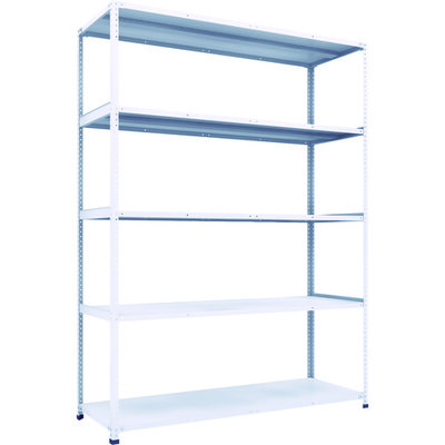 トラスコ中山 TRUSCO 軽量150型中棚ボルトレス棚 W1800XD600XH2400 5段 TLA86L-15 1台(1個)（直送品）