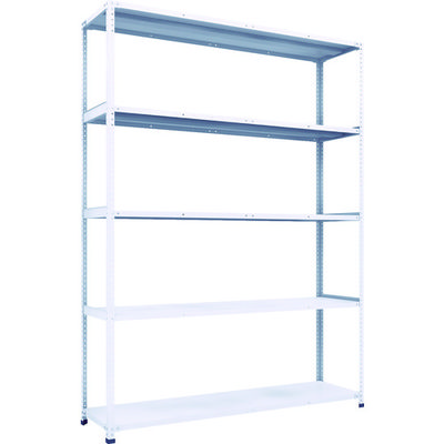 トラスコ中山 TRUSCO 軽量150型中棚ボルトレス棚 W1800XD450XH2400 5段 TLA86S-15 1台(1個)（直送品）