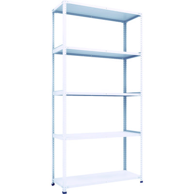 トラスコ中山 TRUSCO 軽量150型中棚ボルトレス棚 W1200XD450XH2400 5段 TLA84S-15 1台(1個)（直送品）