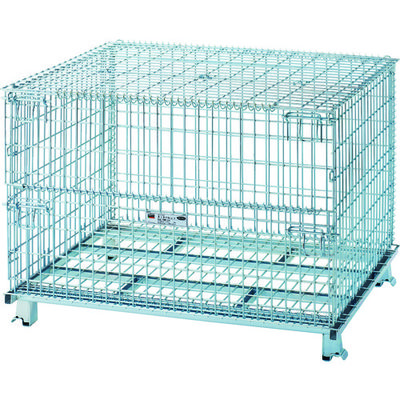 トラスコ中山 TRUSCO ネットパレット 1200X1000X890 1000Kg 2枚フタ付 TNP-4NF2 1台 116-3670（直送品）