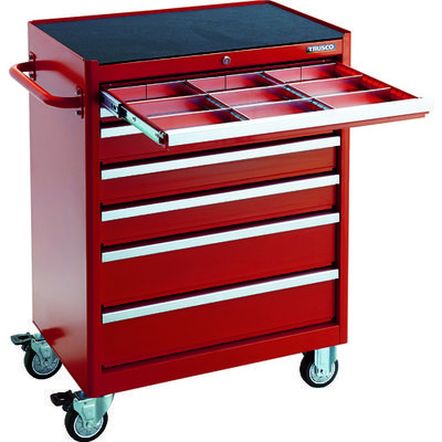 トラスコ中山 TRUSCO ローラーキャビネット 引出7段 50X2 100X3 150X2 仕切板付 TRC-232SR 1台（直送品）