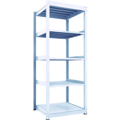 トラスコ中山 TRUSCO TUG型中量棚300kg 単体 955X926XH2400 5段 TUG300-83Z-5 1台(1個)（直送品）