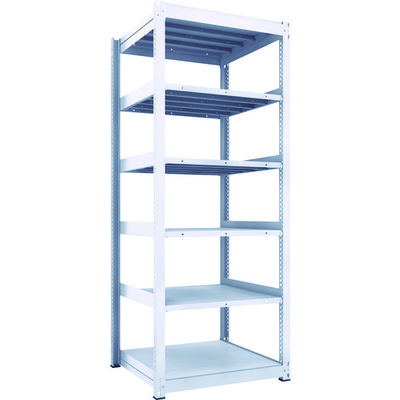 TRUSCO TUG型中量ボルトレス棚 300kg 単体型 955×926×H2400 6段 TUG300-83Z-6 1台(1個)（直送品）