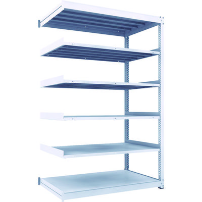 TRUSCO TUG型中量ボルトレス棚 300kg 連結型 1500×926×H2400 6段 TUG300-85Z-6B 1台(1個)（直送品）