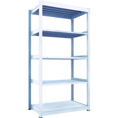 トラスコ中山 TRUSCO TUG型中量棚300kg 単体 1255X776XH2400 5段 TUG300-84J-5 1台(1個)（直送品）