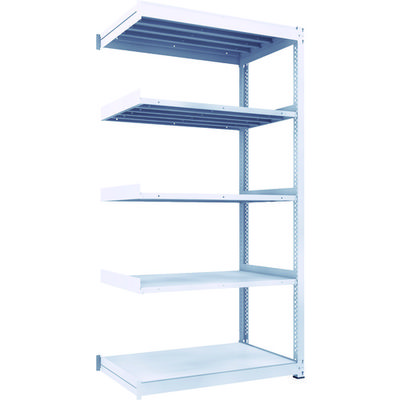 トラスコ中山 TRUSCO TUG型中量棚300kg 連結 1200X776XH2400 5段 TUG300-84J-5B 1台(1個)（直送品）