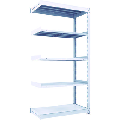 トラスコ中山 TRUSCO TUG型中量棚300kg 連結 1200X626XH2400 5段 TUG300-84L-5B 1台(1個)（直送品）