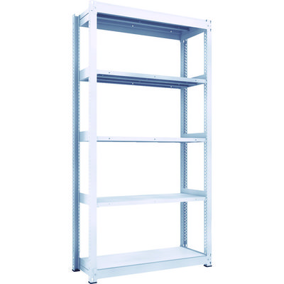 トラスコ中山 TRUSCO TUG型中量棚300kg 単体 1255X476XH2400 5段 TUG300-84S-5 1台(1個)（直送品）