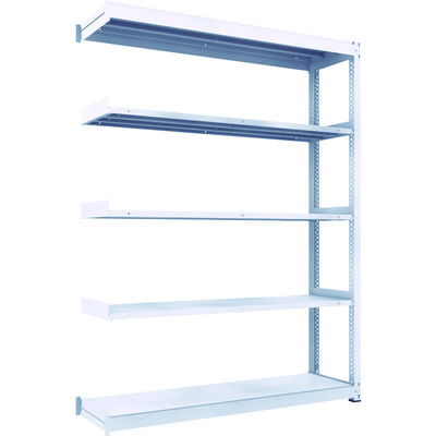 トラスコ中山 TRUSCO TUG型中量棚300kg 連結 1800X476XH2400 5段 TUG300-86S-5B 1台(1個)（直送品）