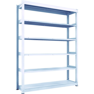 TRUSCO TUG型中量ボルトレス棚 300kg 単体型 1855×476×H2400 6段 TUG300-86S-6 1台(1個)（直送品）