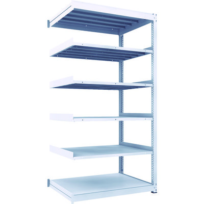 TRUSCO TUG型中量ボルトレス棚 300kg 連結型 1200×926×H2400 6段 TUG300-84Z-6B 1台(1個)（直送品）