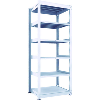 TRUSCO TUG型中量ボルトレス棚 450kg 単体型 955×776×H2400 6段 TUG450-83J-6 1台(1個)（直送品）