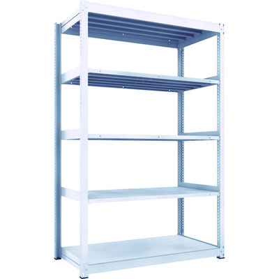 トラスコ中山 TRUSCO TUG型中量棚300kg 単体 1555X776XH2400 5段 TUG300-85J-5 1台(1個)（直送品）