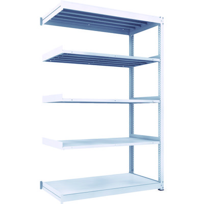 トラスコ中山 TRUSCO TUG型中量棚300kg 連結 1500X776XH2400 5段 TUG300-85J-5B 1台(1個)（直送品）