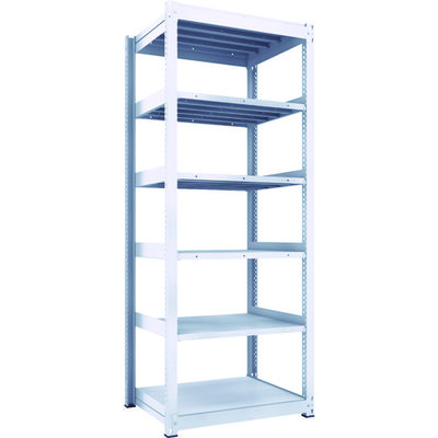 TRUSCO TUG型中量ボルトレス棚 300kg 単体型 955×776×H2400 6段 TUG300-83J-6 1台(1個)（直送品）