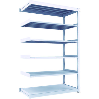 TRUSCO TUG型中量ボルトレス棚 300kg 連結型 1500×776×H2400 6段 TUG300-85J-6B 1台(1個)（直送品）