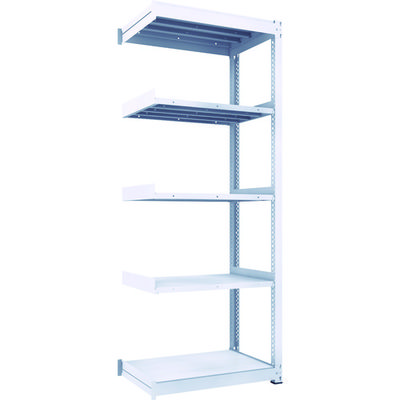 トラスコ中山 TRUSCO TUG型中量棚300kg 連結 900X626XH2400 5段 TUG300-83L-5B 1台(1個)（直送品）