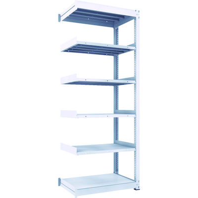 TRUSCO TUG型中量ボルトレス棚 300kg 連結型 900×626×H2400 6段 TUG300-83L-6B 1台(1個)（直送品）