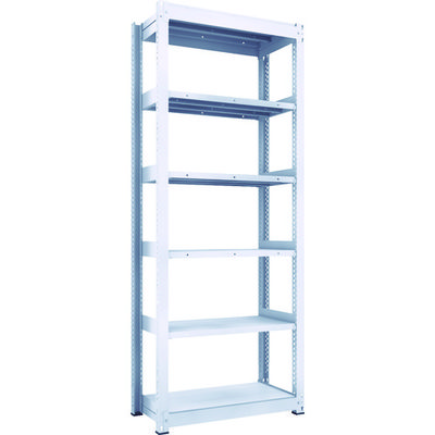 TRUSCO TUG型中量ボルトレス棚 300kg 単体型 955×476×H2400 6段 TUG300-83S-6 1台(1個)（直送品）