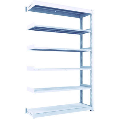 TRUSCO TUG型中量ボルトレス棚 300kg 連結型 1500×476×H2400 6段 TUG300-85S-6B 1台(1個)（直送品）