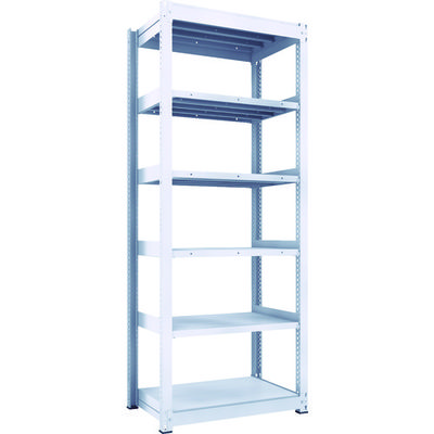 TRUSCO TUG型中量ボルトレス棚 450kg 単体型 955×626×H2400 6段 TUG450-83L-6 1台(1個)（直送品）