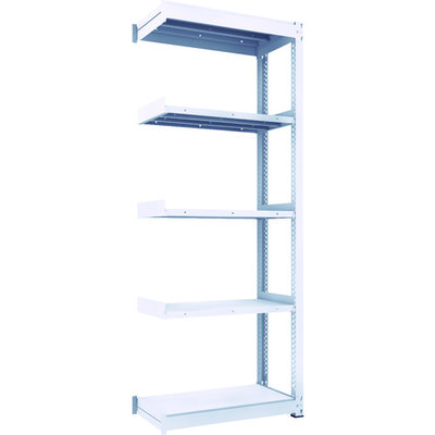 トラスコ中山 TRUSCO TUG型中量棚450kg 連結 900X476XH2400 5段 TUG450-83S-5B 1台(1個)（直送品）