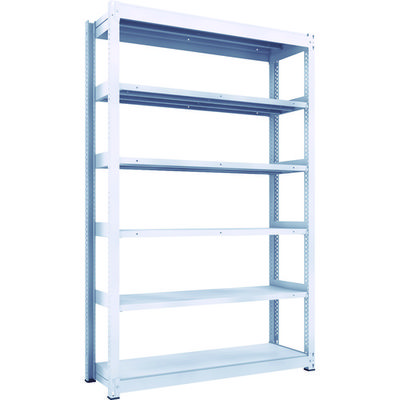 TRUSCO TUG型中量ボルトレス棚 450kg 単体型 1555×476×H2400 6段 TUG450-85S-6 1台(1個)（直送品）