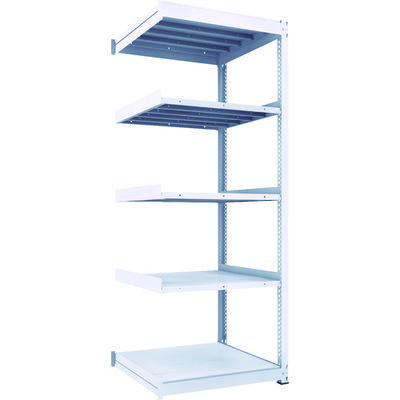 トラスコ中山 TRUSCO TUG型中量棚450kg 連結 900X926XH2400 5段 TUG450-83Z-5B 1台(1個)（直送品）