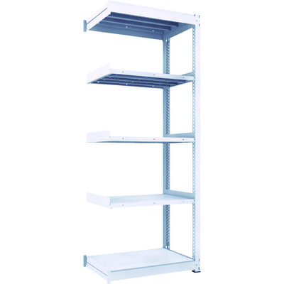 トラスコ中山 TRUSCO TUG型中量棚600kg 連結 900X626XH2400 5段 TUG600-83L-5B 1台(1個)（直送品）