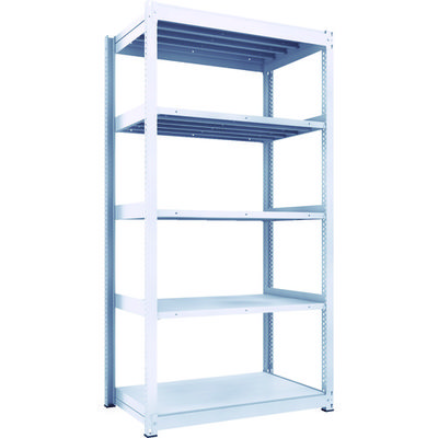 トラスコ中山 TRUSCO TUG型中量棚450kg 単体 1255X776XH2400 5段 TUG450-84J-5 1台(1個)（直送品）