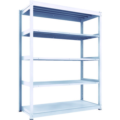 トラスコ中山 TRUSCO TUG型中量棚450kg 単体 1855X776XH2400 5段 TUG450-86J-5 1台(1個)（直送品）