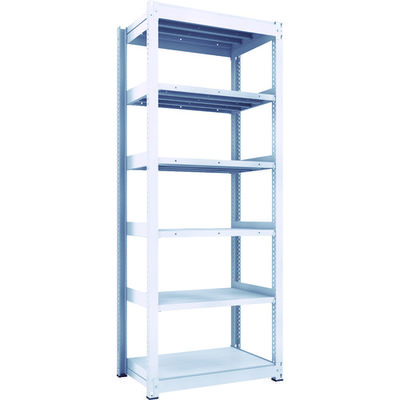 TRUSCO TUG型中量ボルトレス棚 600kg 単体型 955×626×H2400 6段 TUG600-83L-6 1台(1個)（直送品）