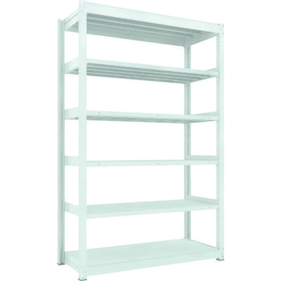 TRUSCO TUG型中量ボルトレス棚 600kg 単体型 1555×626×H2400 6段 TUG600-85L-6 1台(1個)（直送品）