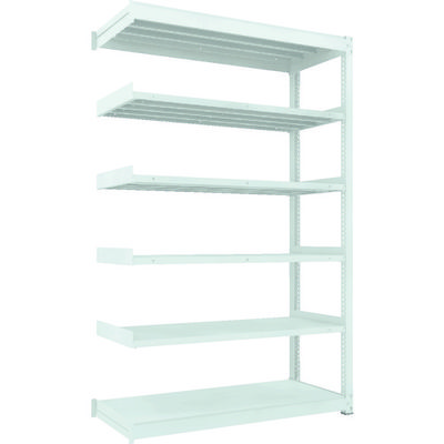 TRUSCO TUG型中量ボルトレス棚 600kg 連結型 1500×626×H2400 6段 TUG600-85L-6B 1台(1個)（直送品）