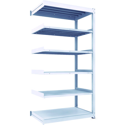 TRUSCO TUG型中量ボルトレス棚 450kg 連結型 1200×776×H2400 6段 TUG450-84J-6B 1台(1個)（直送品）