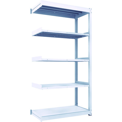 トラスコ中山 TRUSCO TUG型中量棚450kg 連結 1200X626XH2400 5段 TUG450-84L-5B 1台(1個)（直送品）