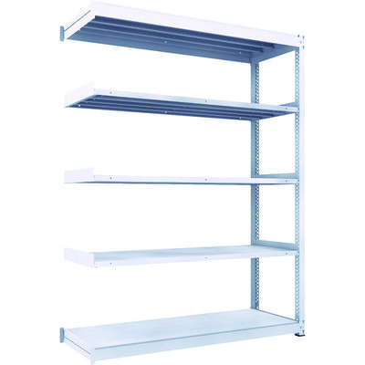 トラスコ中山 TRUSCO TUG型中量棚450kg 連結 1800X626XH2400 5段 TUG450-86L-5B 1台(1個)（直送品）