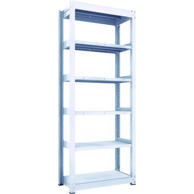 TRUSCO TUG型中量ボルトレス棚 600kg 単体型 955×476×H2400 6段 TUG600-83S-6 1台(1個)（直送品）