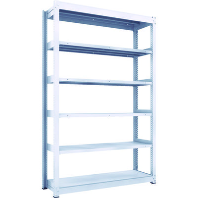 TRUSCO TUG型中量ボルトレス棚 600kg 単体型 1555×476×H2400 6段 TUG600-85S-6 1台(1個)（直送品）