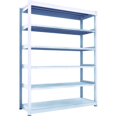 TRUSCO TUG型中量ボルトレス棚 450kg 単体型 1855×626×H2400 6段 TUG450-86L-6 1台(1個)（直送品）