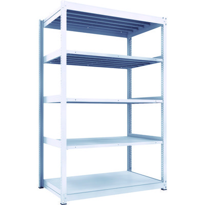 トラスコ中山 TRUSCO TUG型中量棚600kg 単体 1555X926XH2400 5段 TUG600-85Z-5 1台(1個)（直送品）