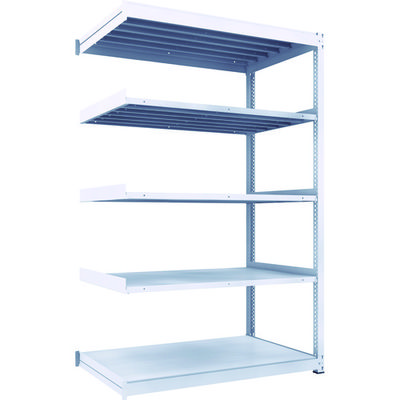 トラスコ中山 TRUSCO TUG型中量棚600kg 連結 1500X926XH2400 5段 TUG600-85Z-5B 1台(1個)（直送品）