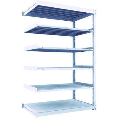 TRUSCO TUG型中量ボルトレス棚 600kg 連結型 1500×926×H2400 6段 TUG600-85Z-6B 1台(1個)（直送品）