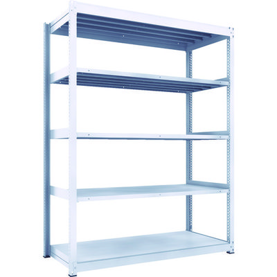 トラスコ中山 TRUSCO TUG型中量棚600kg 単体 1855X776XH2400 5段 TUG600-86J-5 1台(1個)（直送品）